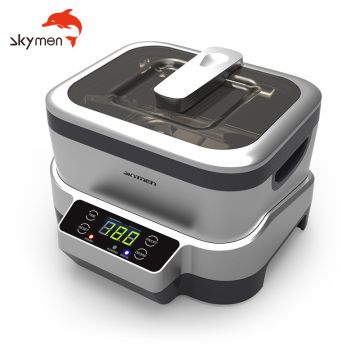 Skymen 1.2L Digital Portable Detachable Ultrasonic Cleaning Machine for Jewelry Cleaning Small Component Cleaning